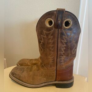 Smoky Mountain Boys' Jesse Western Boots - Broad Square Toe 5